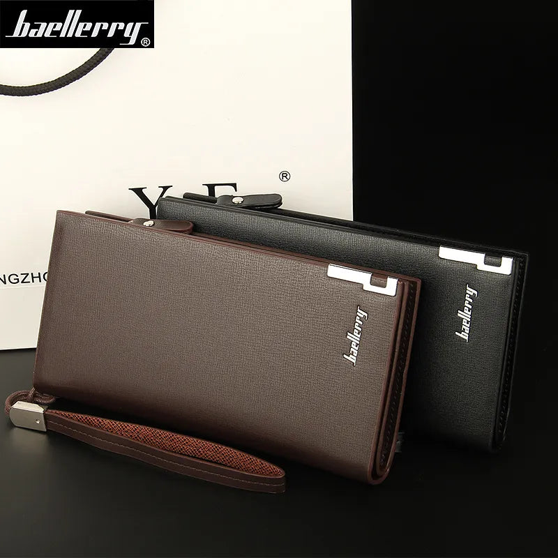 Ballery long wallet for men & women China Leather Stuff